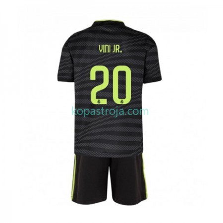 Billiga Fotbollströjor Real Madrid Vinicius Junior 20 Barn Tredje tröja 2022/23 Kortärmad